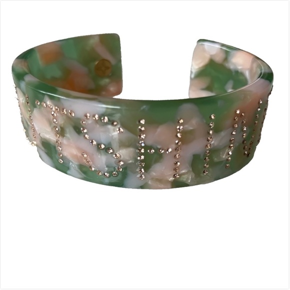 India Hicks Jewelry - India Hicks Resin/Crystal "OUTSHINE" Cuff